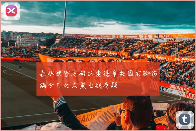 森林狼官方确认爱德华兹因右脚伤病今日对灰熊出战存疑